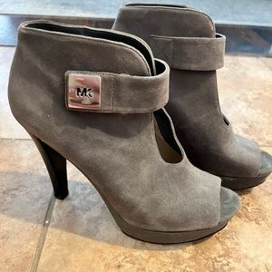 Michael Kors grey booties